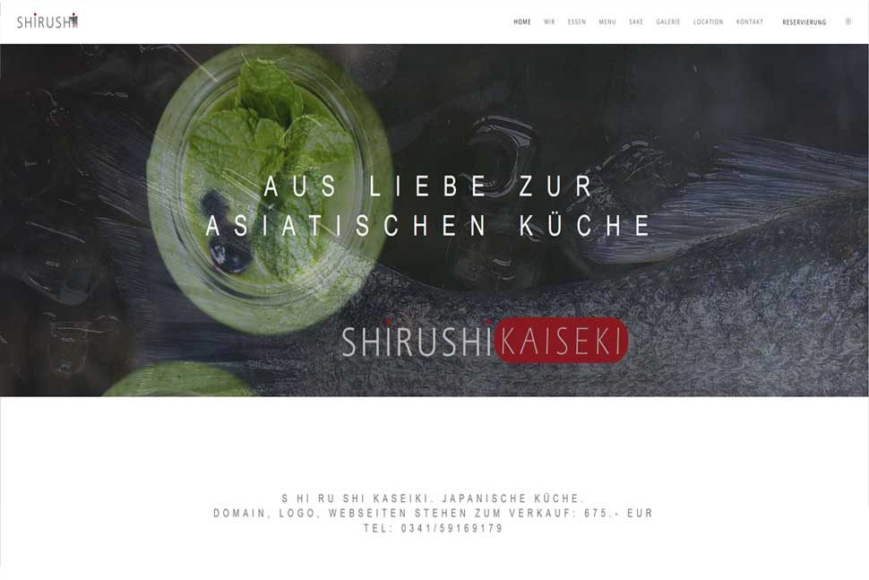 Demo Homepage Sushi