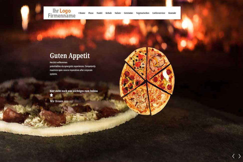 Demo Pizzeria Website